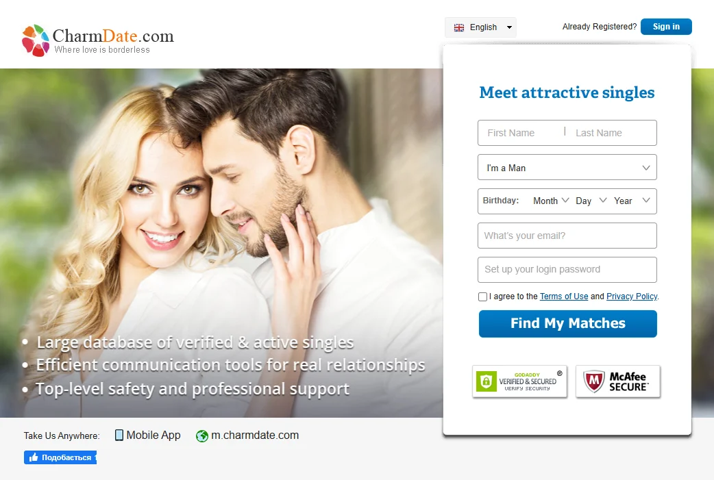 CharmDate.com Slavic Dating Site Review