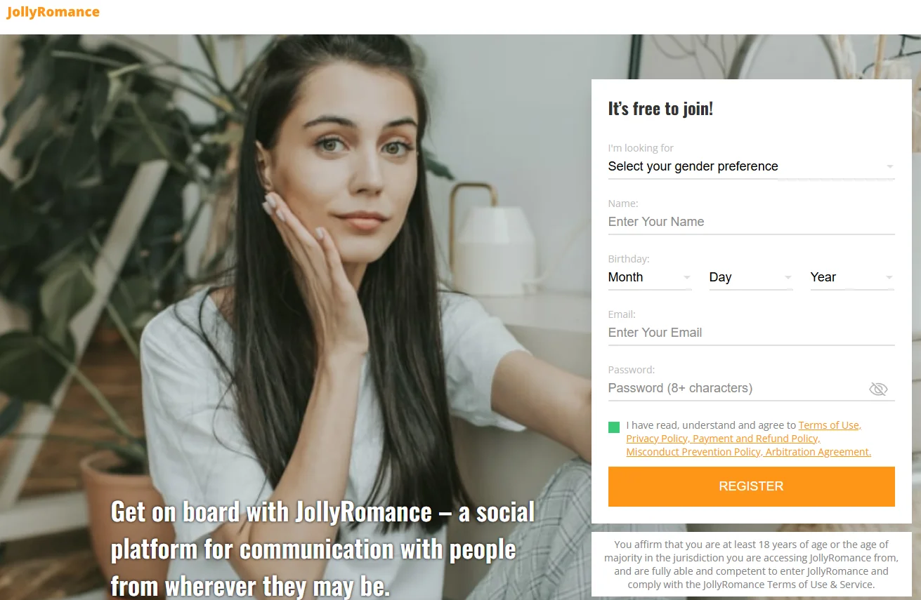 JollyRomance.com Slavic Dating Site Review