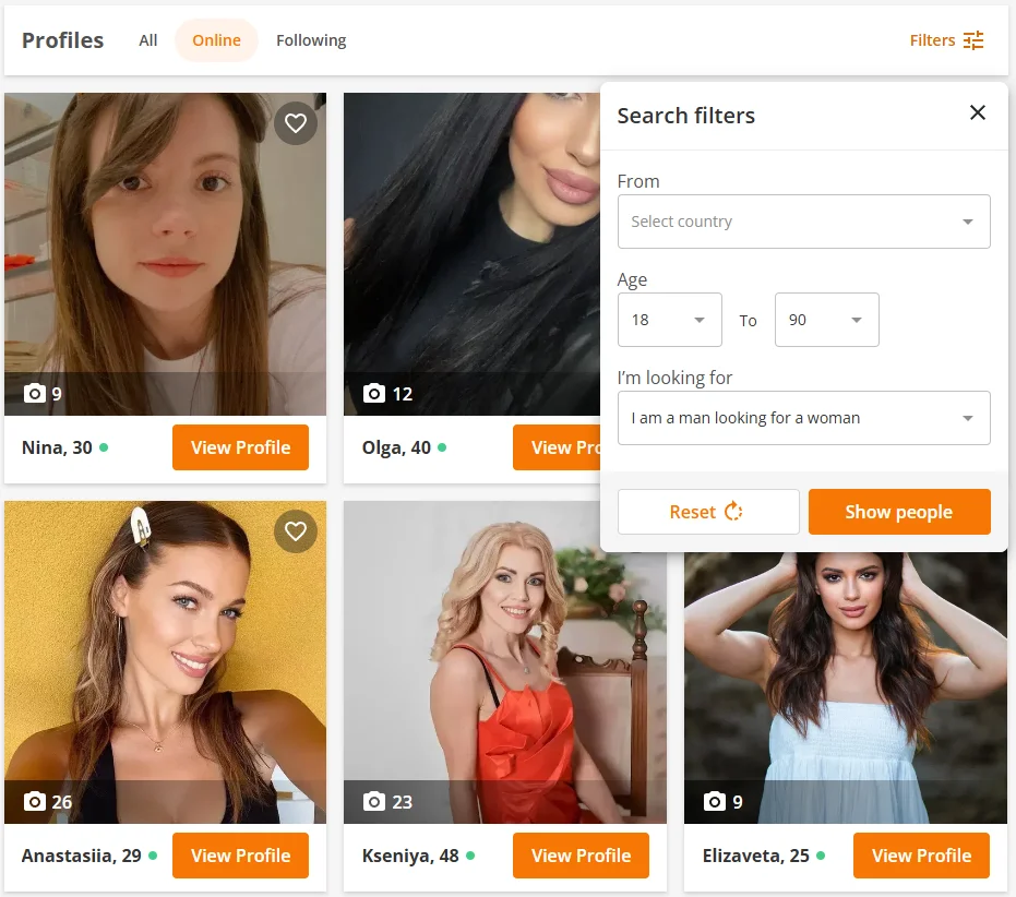 Advanced Search Filters